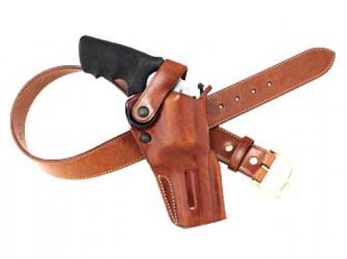 Galco DAO Belt Holster, Fits S&W 500 With 4 Barrel, Right Hand, Tan Leather DAO170