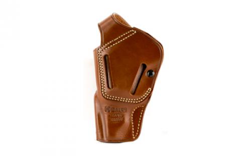 Galco Outdoorsman Belt Holster, Fits S&W Governor 2 3/4", Right Hand, Tan DAO308