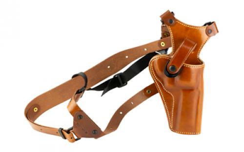 Galco Great Alaskan, Chest Holster, Fits Ruger RedHawk 4 , Right Hand, Tan Premium Steerhide GA194