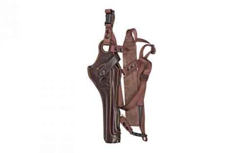 Galco Kodiak Hunter Shoulder Holster, Right Hand, Fits S&W X FR 500 8.375 w/Scope/X FR 460 8.375 w/Scope, Havana Leather KH172H