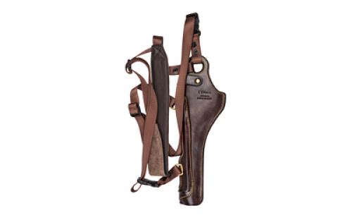 Galco Kodiak Hunter Shoulder Holster, Right Hand, Fits S&W X FR 500 8.375" w/Scope/X FR 460 8.375" w/Scope, Havana Leather KH172H