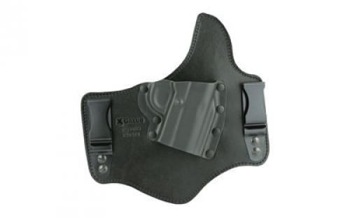 Galco Kingtuk Holster, Fits 1911 4-5 Barrel, Right Hand, Kydex and Leather, Black KT212B