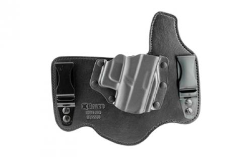 Galco Kingtuk Holster, Fits Glock 20/21, Right Hand, Kydex and Leather, Black KT228B