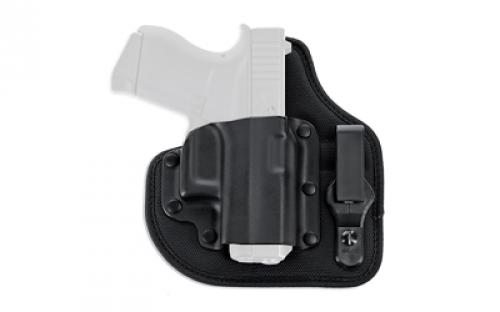 Galco Galco QuickTuk Cloud, IWB Holster, Fits Glock 43X w/o Red Dot, Right Hand, Hybrid Kydex/Nylon, Black QTC800RB