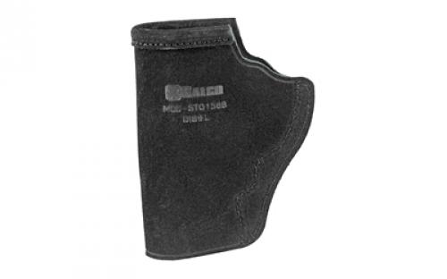 Galco Stow-N-Go Inside The Pant Holster, Fits S&W J Frame, Right Hand, Black Leather STO158B