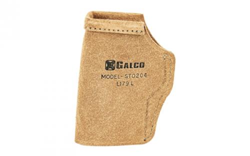 Galco Stow-N-Go Inside The Pant Holster, Fits Walther PPK/S, Right Hand, Natural Leather STO204