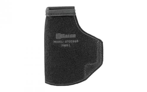 Galco Stow-N-Go Inside The Pant Holster, Fits Glock 26/27/33, Right Hand, Black Leather STO286B