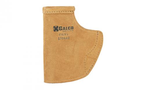 Galco Stow-N-Go Inside The Pant Holster, Fits Springfield XD-S with 3.3 Barrel, Right Hand, Natural Leather STO662