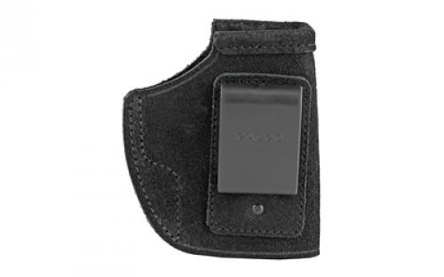 Galco Stow-N-Go Inside The Pant Holster, Fits Glock 43 & Springfield Hellcat, Right Hand, Black Leather STO800B