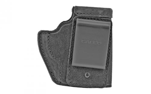 Galco STOW-N-GO Inside The Pant Holster, Fits Ruger LCP II, Right Hand, Black Leather STO836B