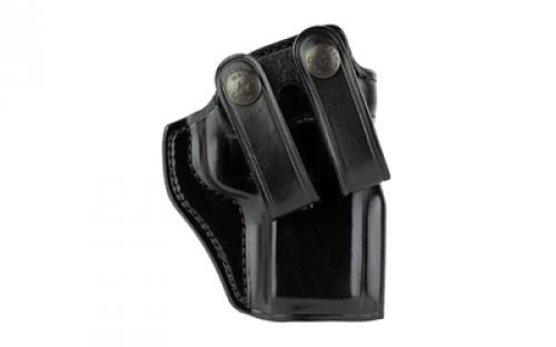 Galco Summer Comfort Inside the Waistband Holster, Leather, Black, Fits Springfield Hellcat Pro, Right Hand, Includes 1.75" Belt Loops SUM876RB