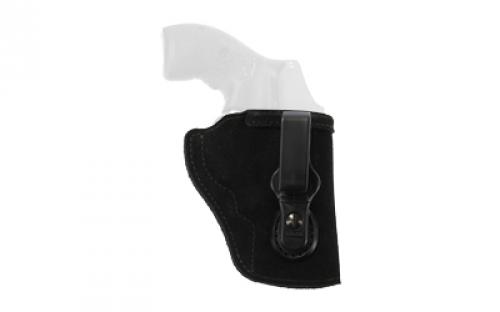 Galco Tuck-N-Go Inside the Pant Holster, Fits S&W J Frame, Ambidextrous, Black Leather TUC158B