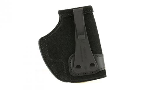 Galco Tuck-N-Go Inside the Pant Holster, Fits Glock 42 and Sig P365, Ambidextrous, Black Leather TUC600B