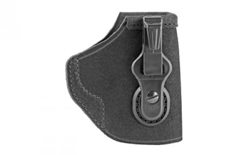 Galco Tuck-N-Go Inside the Pant Holster, Fits S&W Shield (9mm, 40S&W, and 45ACP), Ambidextrous, Black Leather TUC652B