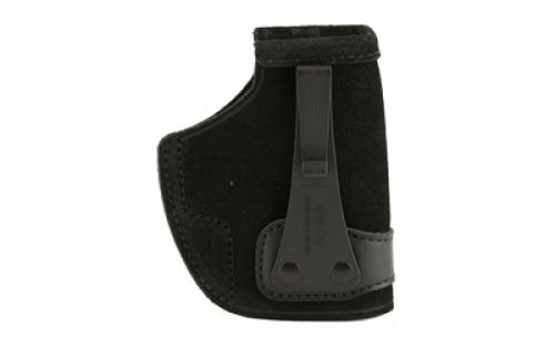 Galco Tuck-N-Go Inside the Pant Holster, Fits Glock 43/43X & Springfield Hellcat, Ambidextrous, Black Leather TUC800B