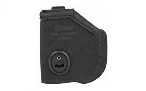 Galco Tuck-N-Go 2.0 Strongside/Crossdraw, Inside Waistband Holster, Ambidextrous, Fits Glock 43 w/TLR6, Black Leather TUC850B