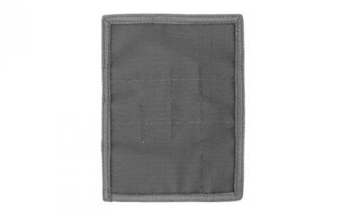 Maxpedition Entity Hook & Loop Admin Panel, Gray, Nylon, 5"X7"X12.7" NTTPNAGRY