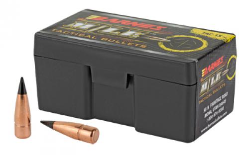 Barnes Tac-TX, .308 Diameter, 300 Blackout, 110 Grain, Ballistic Tip, California Certified Nonlead, 50 Count 30321