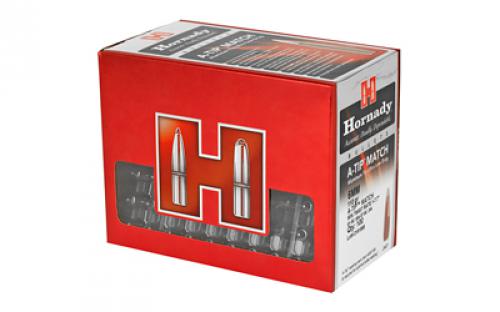 Hornady A-Tip Match, .243 Diameter, 6MM/243 Winchester, 100 Count, 110 Grain 24531