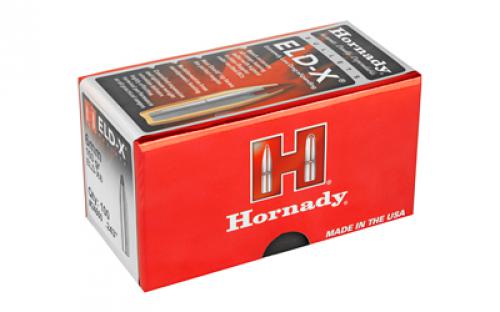 Hornady ELD-X, .243 Diameter, 6MM/243 Winchester, 103 Grain, Ballistic Tip, 100 Count 24550