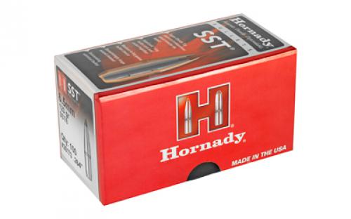 Hornady SST, .264 Diameter, 6.5MM, 123 Grain, Ballistic Tip, 100 Count 26173