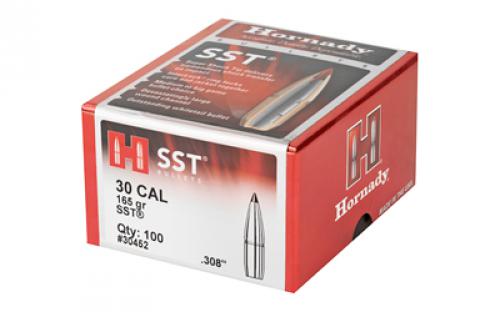 Hornady SST, .308 Diameter, 30 Caliber, 165 Grain, Ballistic Tip, 100 Count 30452