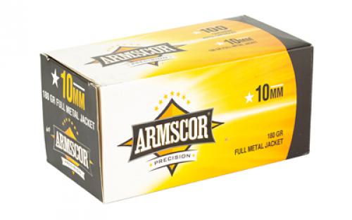 Armscor Ammo, 10MM, 180 Grain, Full Metal Jacket, 100 Round Box 50440