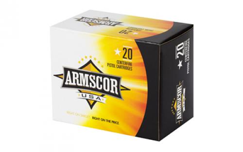 Armscor 9MM, 124 Grain, Jacketed Hollow Point, 20 Round Box AC9-7N