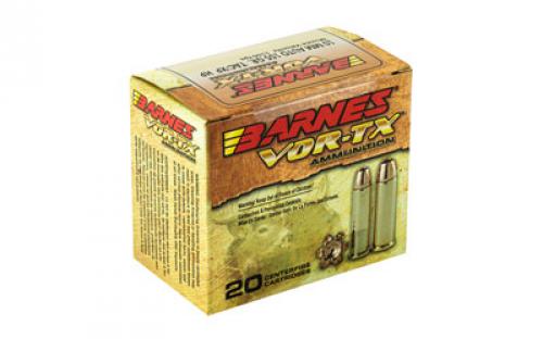 Barnes VOR-TX, 10MM, 155 Grain, XPB, Jacketed Hollow Point, Lead Free, 20 Round Box, California Certified Nonlead Ammunition 31180