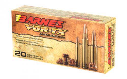 Barnes VOR-TX, 223 Rem, 55 Grain, Triple Shock X, Lead Free, 20 Round Box, California Certified Nonlead Ammunition 21520