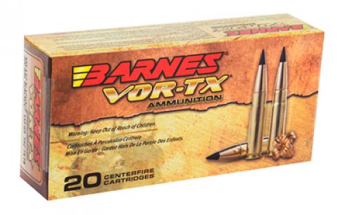 Barnes VOR-TX, 300AAC Blackout, 110 Grain, Tipped Triple Shock X, Flat Base, Lead Free, 20 Round Box, California Certified Nonlead Ammunition 21548