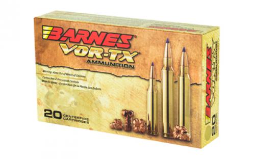 Barnes VOR-TX, 300WIN, 165 Grain, Tipped Triple Shock X, Boat Tail, Lead Free, 20 Round Box, California Certified Nonlead Ammunition 21537