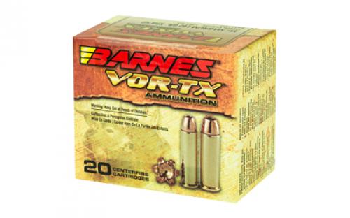 Barnes VOR-TX, 357 Mag, 140 Grain, XPB, Jacketed Hollow Point, Lead Free, 20 Round Box, California Certified Nonlead Ammunition 21543