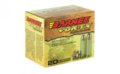 Barnes VOR-TX, 41 Mag, 180 Grain, XPB, Jacketed Hollow Point, Lead Free, 20 Round Box, California Certified Nonlead Ammunition 22037