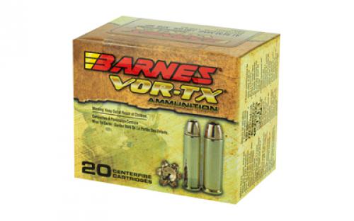 Barnes VOR-TX, 41 Mag, 180 Grain, XPB, Jacketed Hollow Point, Lead Free, 20 Round Box, California Certified Nonlead Ammunition 22037