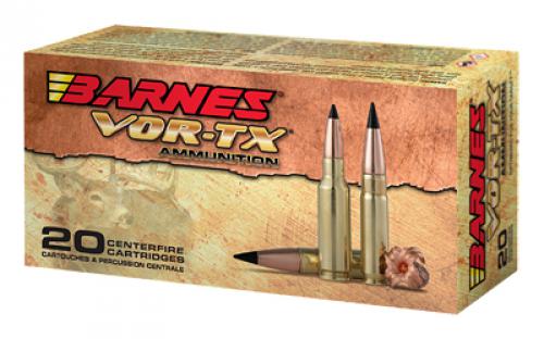 Barnes VOR-TX, 6.5 Grendel, Tipped Triple Shock X, 115 Grain, 20 Round Bx 30829