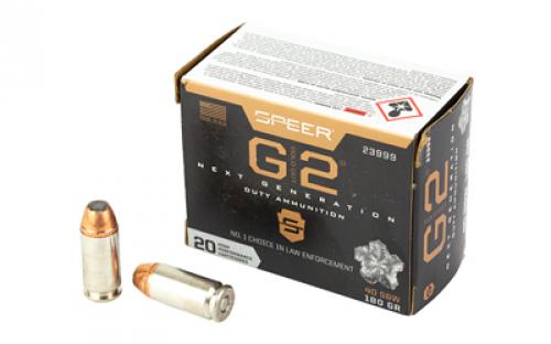 Speer Ammunition Gold Dot G2, 40S&W, 180 Grain, Gold Dot Hollow Point, 20 Round Box 23999