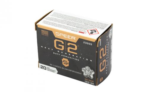 Speer Ammunition Gold Dot G2, 40S&W, 180 Grain, Gold Dot Hollow Point, 20 Round Box 23999