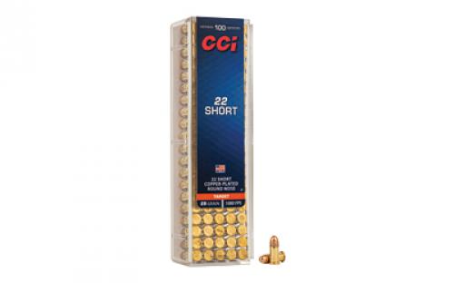 CCI High Velocity, 22S, 29 Grain, Gilded Lead Roundnose, 100 Round Box 27