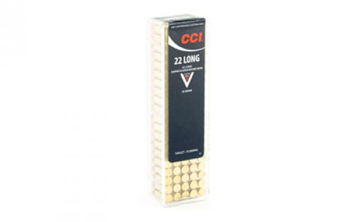 CCI High Velocity, 22 Long, 29 Grain, Copper Round Nose, 100 Round Box 29