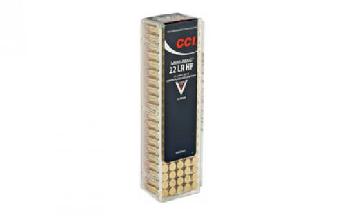 CCI Mini Mag, 22LR, 36 Grain, Gilded Lead Hollow Point, 100 Round Box 31