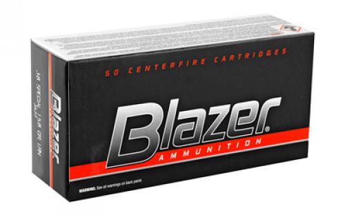 Blazer Ammunition Blazer, 38 Special, 158 Grain, Lead Round Nose, 50 Round Box 3522