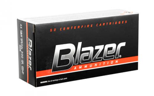 Blazer Ammunition Blazer, 44 Special, 200 Grain, Jacketed Hollow Point, 50 Round Box 3556