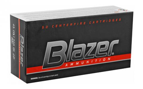 Blazer Ammunition Blazer, 45LC, 200 Grain, Jacketed Hollow Point, 50 Round Box 3584