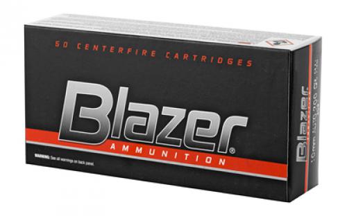 Blazer Ammunition Blazer, 10MM, 200 Grain, Full Metal Jacket, 50 Round Box 3597