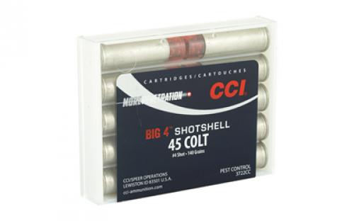 CCI Shotshell, 45LC, Shotshell, #4 Shot Size, 10 Round Box 3722CC