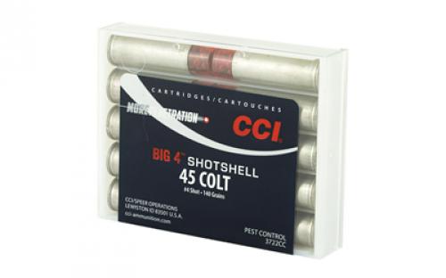 CCI Shotshell, 45LC, Shotshell, #4 Shot Size, 10 Round Box 3722CC