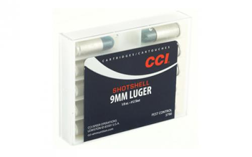 CCI Shotshell, 9MM, 53 Grain, Shotshell, #12 Shot Size, 10 Round Box 3790