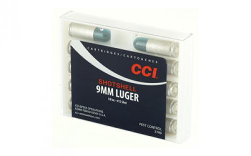 CCI Shotshell, 9MM, 53 Grain, Shotshell, #12 Shot Size, 10 Round Box 3790