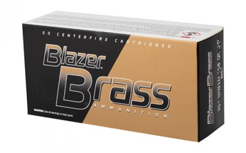 Blazer Ammunition Blazer Brass, 357MAG, 158 Grain, Jacketed Hollow Point, 50 Round Box 5207